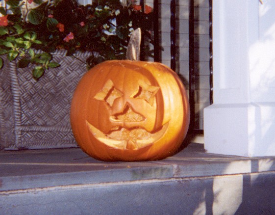 Friendly Halloween Pumpkin