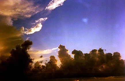 Evening Sky off Grand Cayman Island